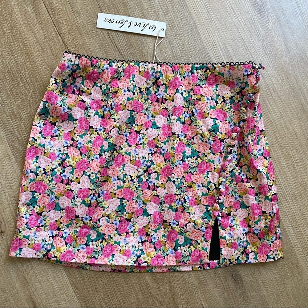 For Love & Lemons Perre Mini Skirt - Picture 2 of 7
